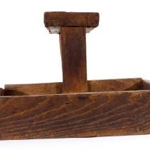 Wooden Workbox - long side full